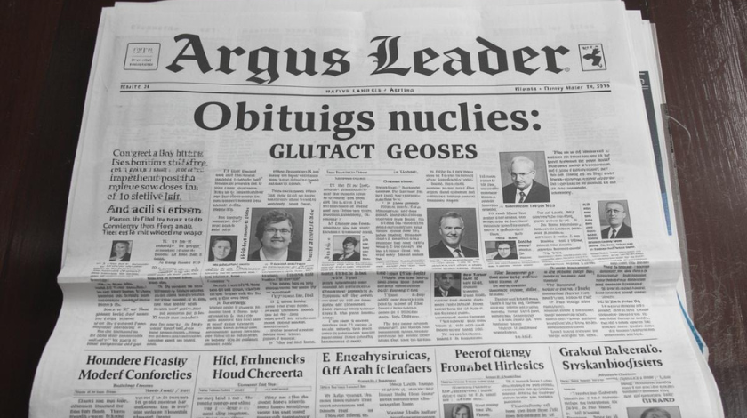 argus leader obituaries